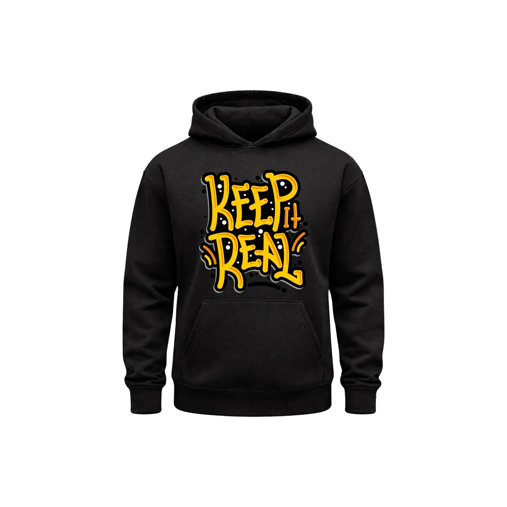 Keep It Real Fleece Sweatshirt