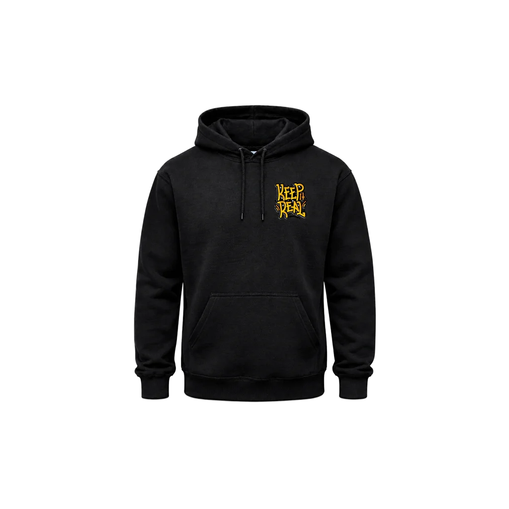 Keep It Real Back Graphic Sweatshirt