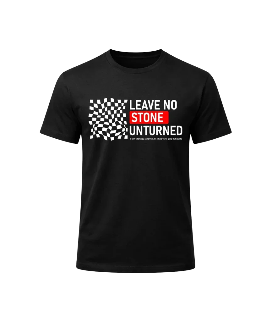 Leave No Stone Unturned Cotton Tee