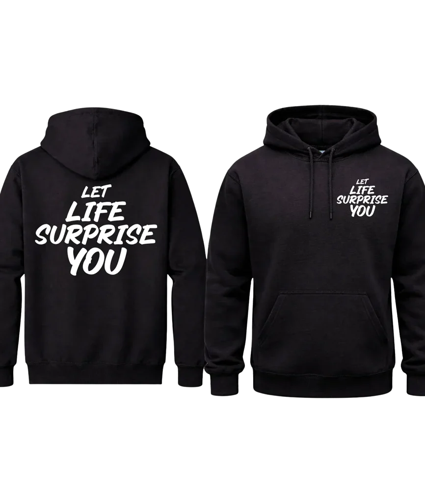 Double-Sided Surprise Graphic Hoodie