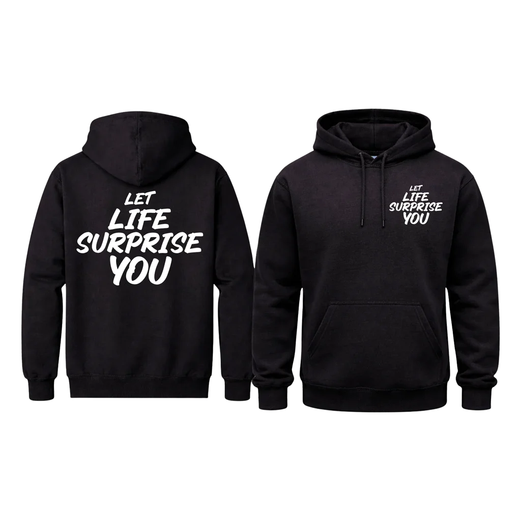 Double-Sided Surprise Graphic Hoodie