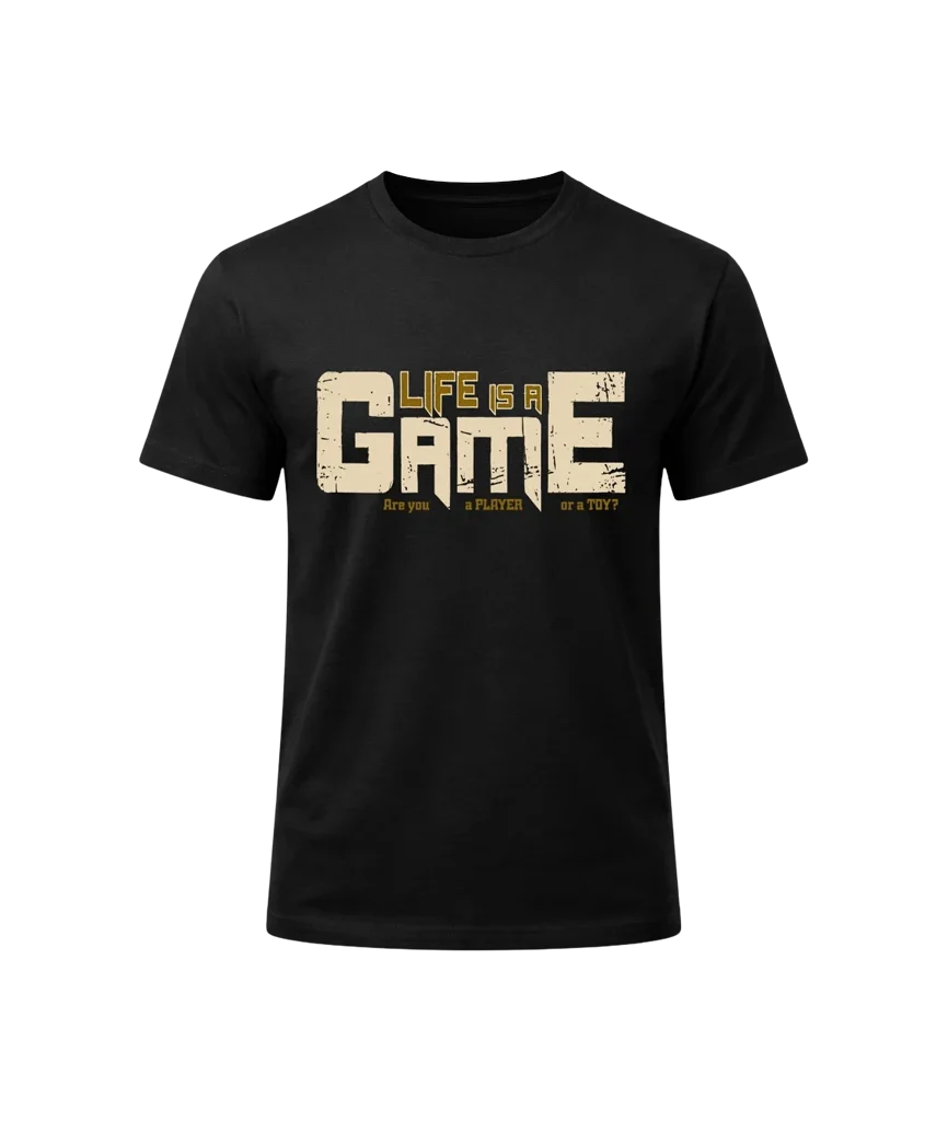 Life Is A Game Graphic T-Shirt