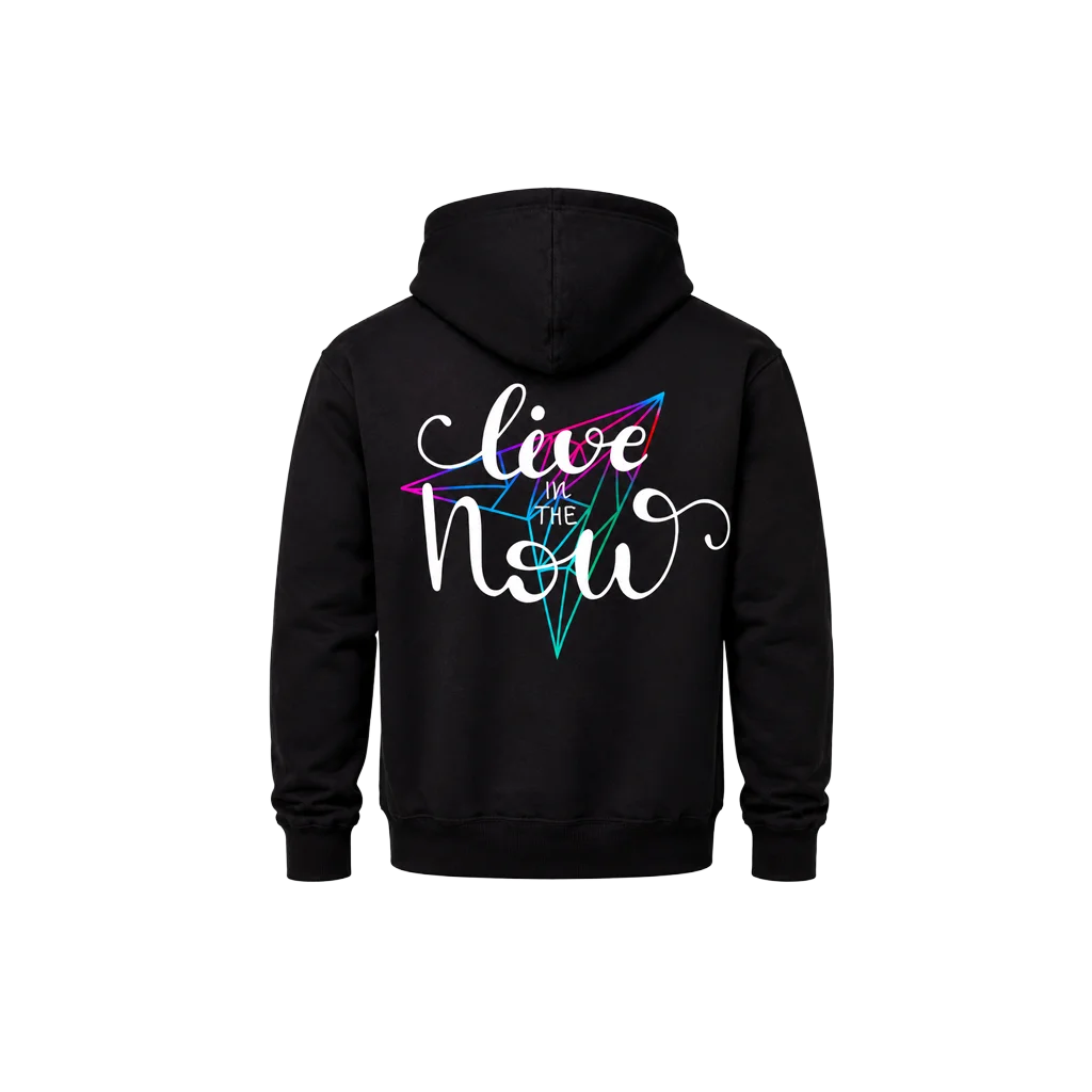 Live In The Now Dual Print Hoodie