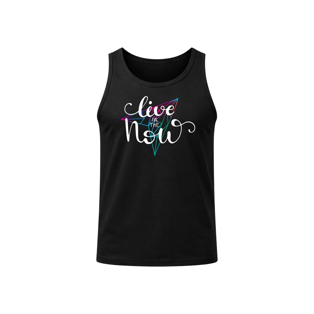 Live In The Now Black Tank