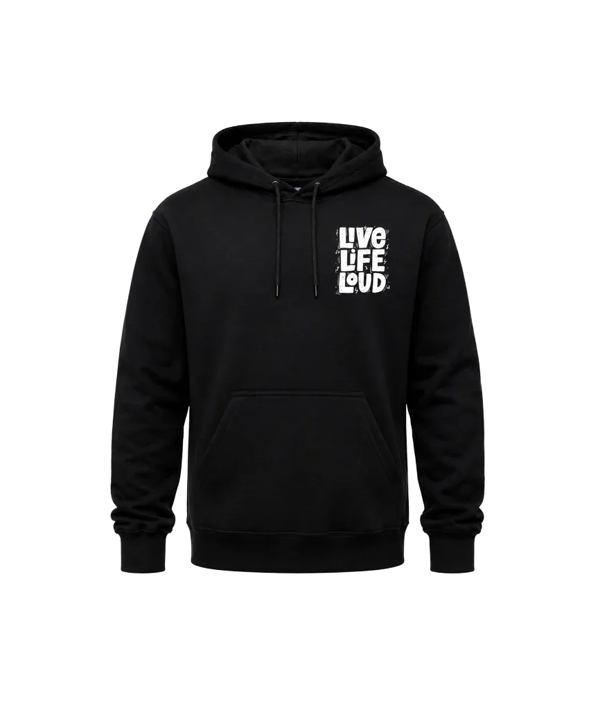 Live Loud Front & Back Pullover