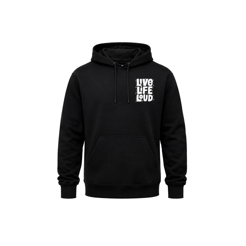 Live Loud Front & Back Pullover
