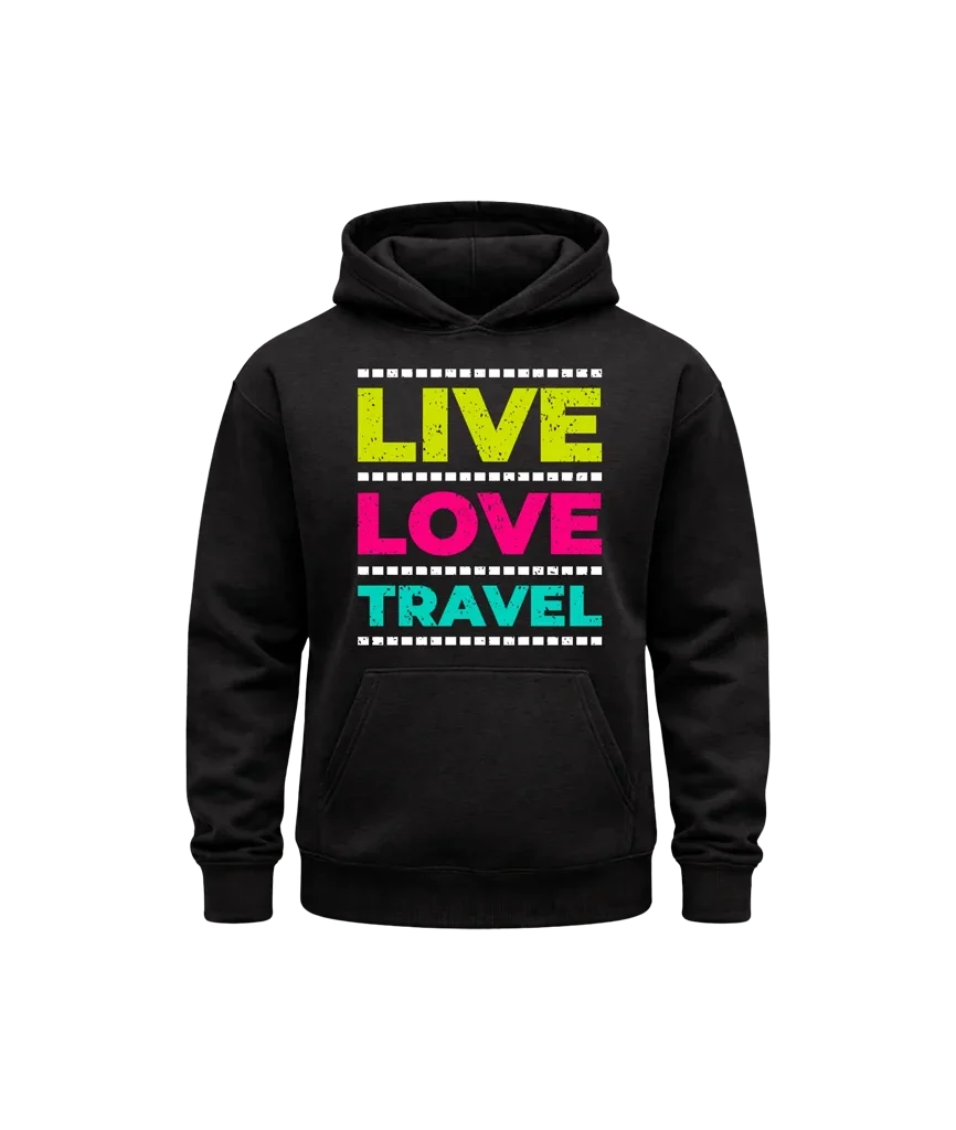 Live Love Travel Classic Hoodie