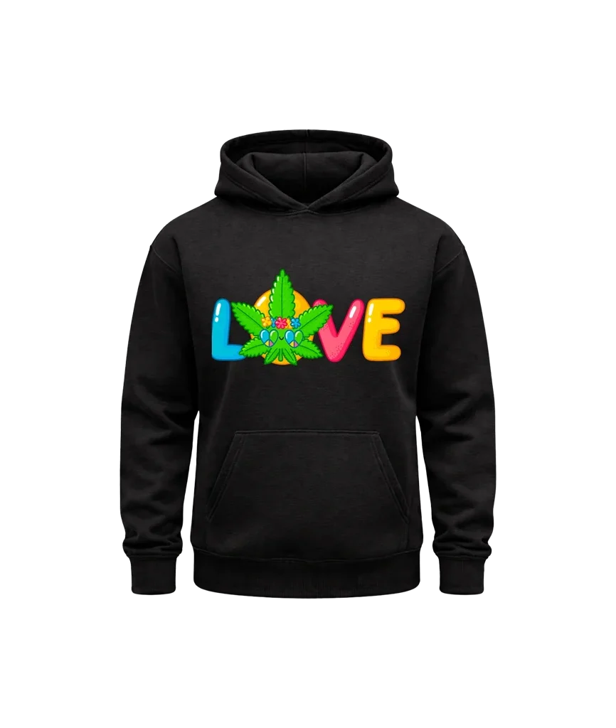 Love Black Hoodie