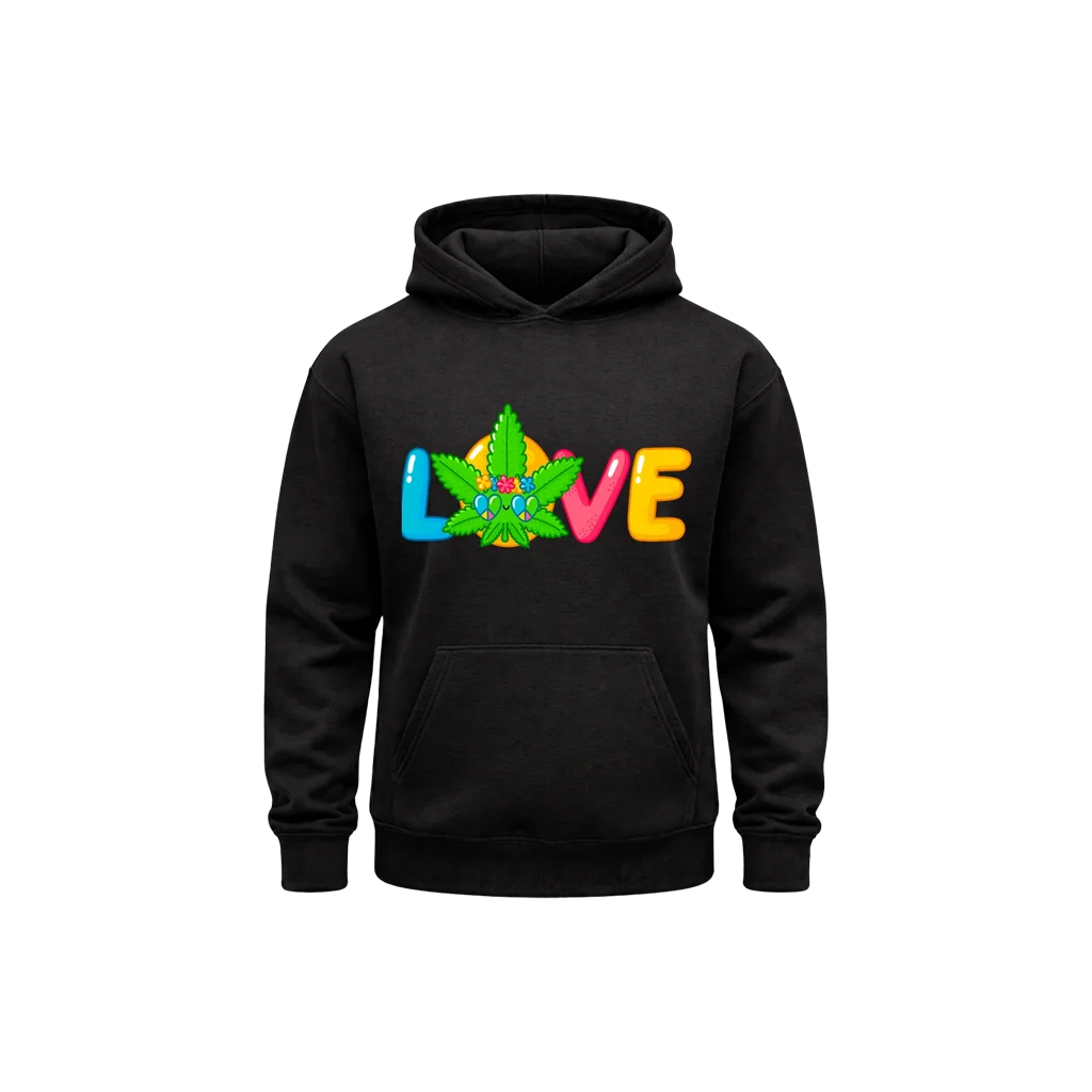 Love Black Hoodie