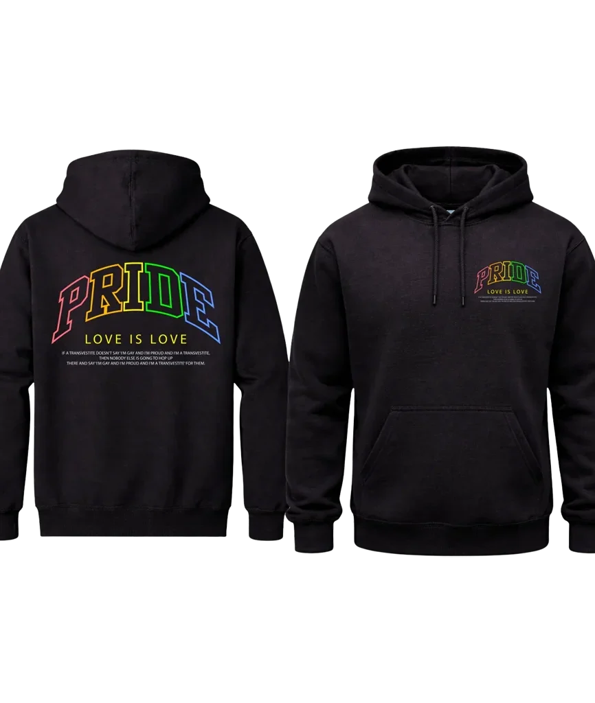 Two-Sided Love Is Love Sweatshirt