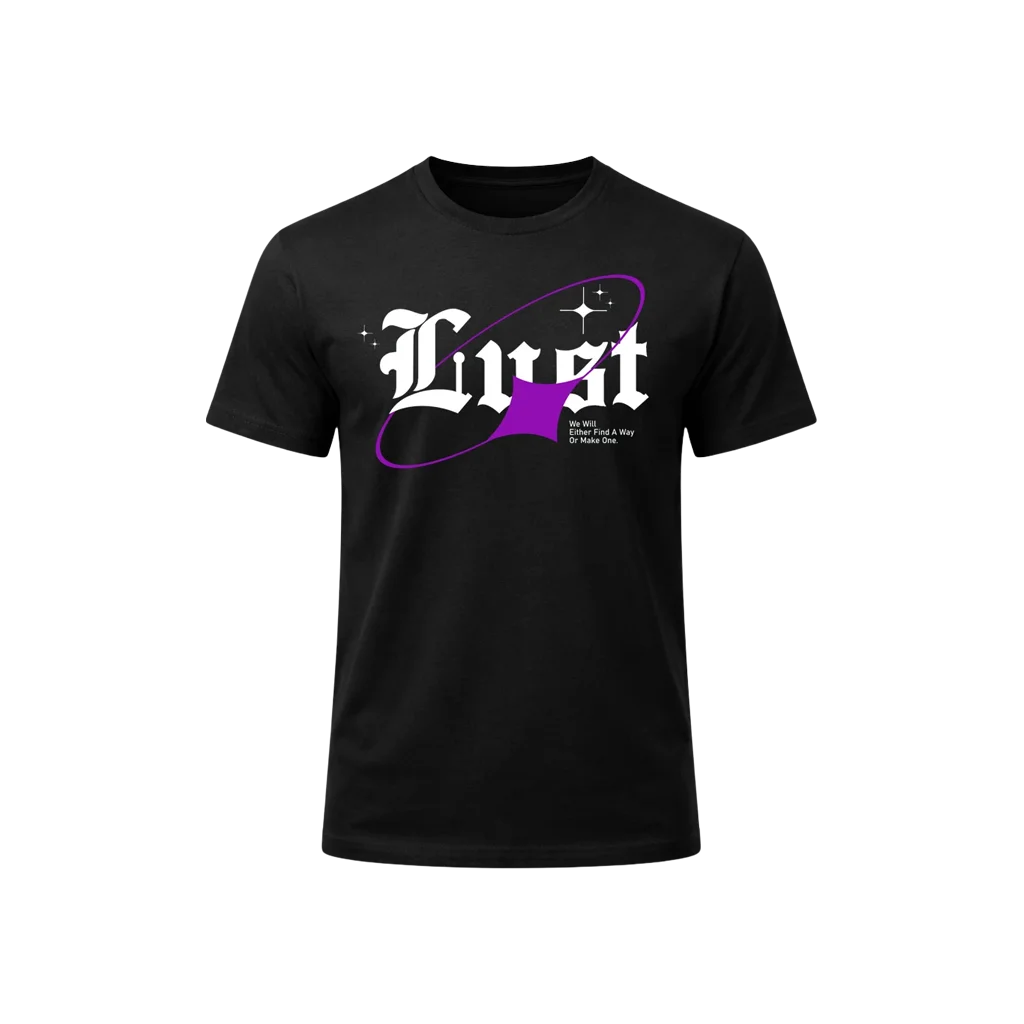 Lust Purple Star Graphic Tee