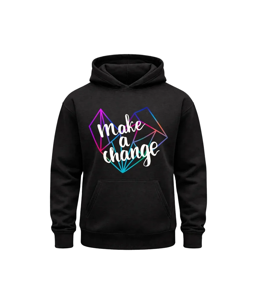Make A Change Black Hoodie