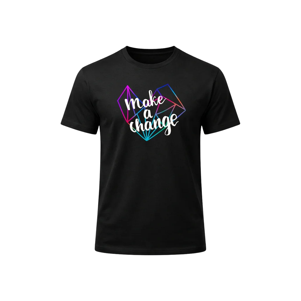Make A Change Graphic T-Shirt