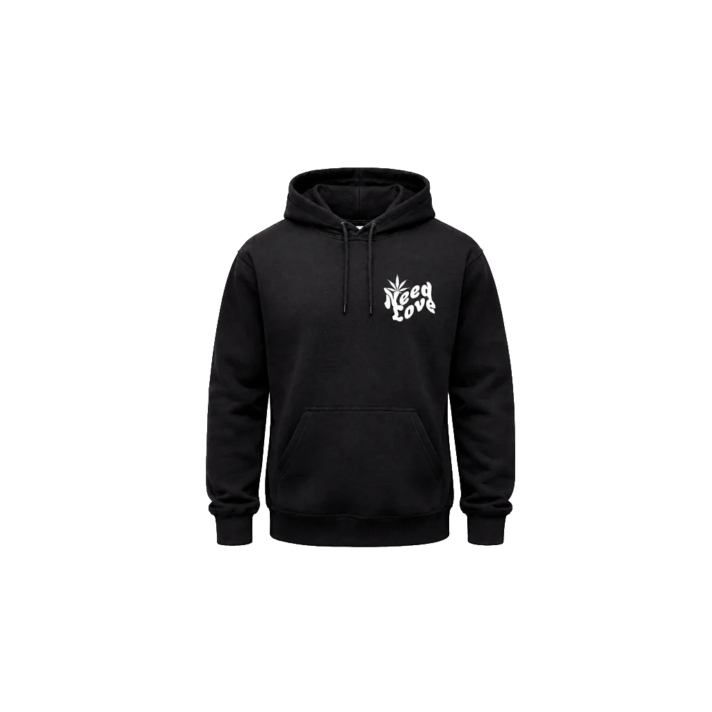 Two-Sided Retro Leaf Hoodie