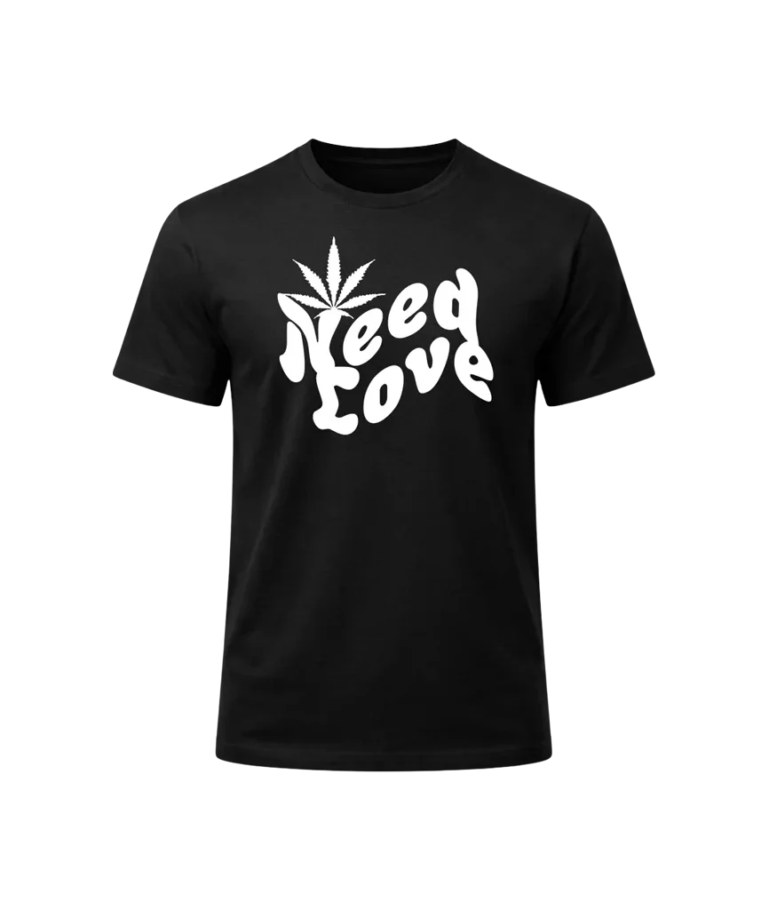Retro Leaf Need Love Men’s Tee