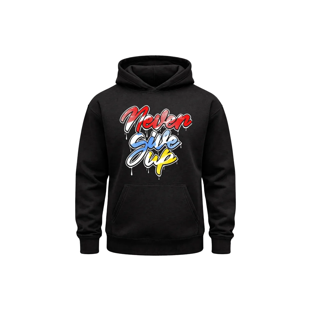 Never Give Up Daily Warmth Hoodie