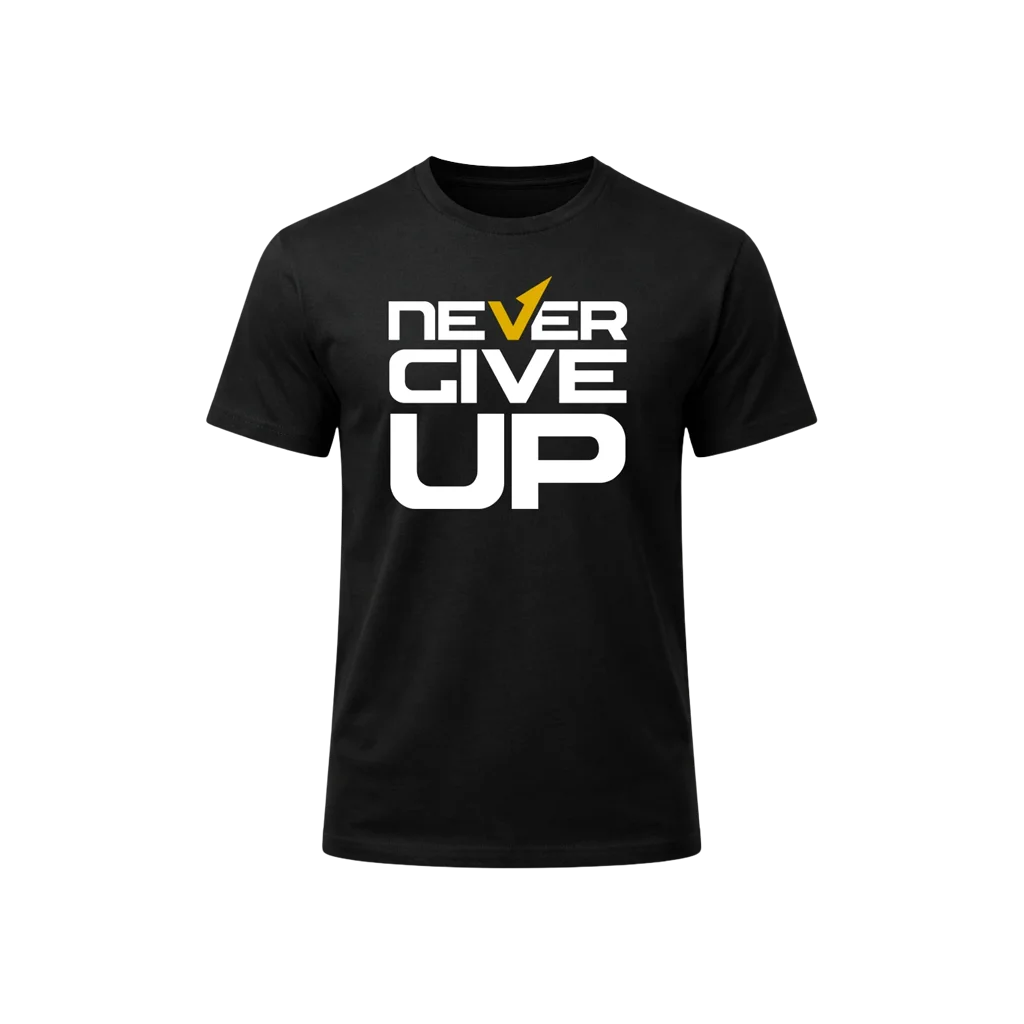 Never Give Up Graphic T-Shirt