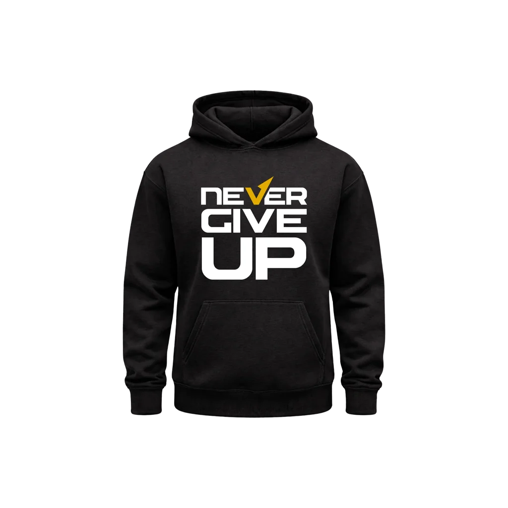 Never Give Up Hoodie