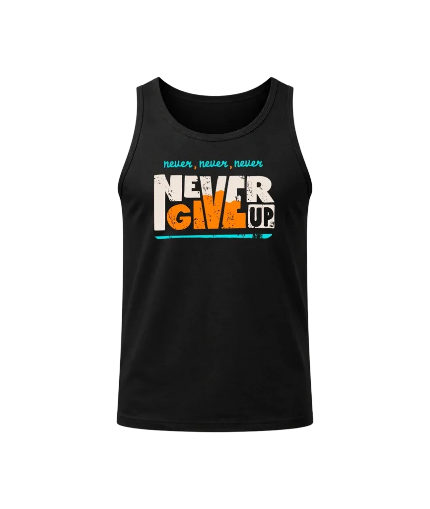 Never Give Up Tank Top