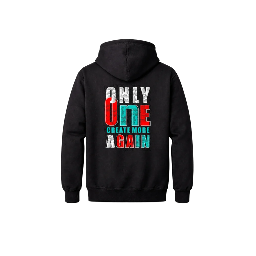 Create More Again Double-Sided Hoodie