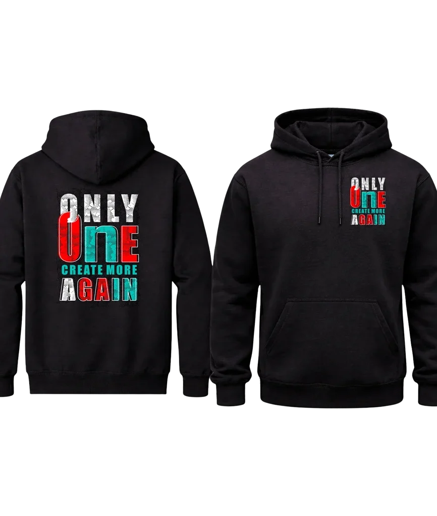 Create More Again Double-Sided Hoodie