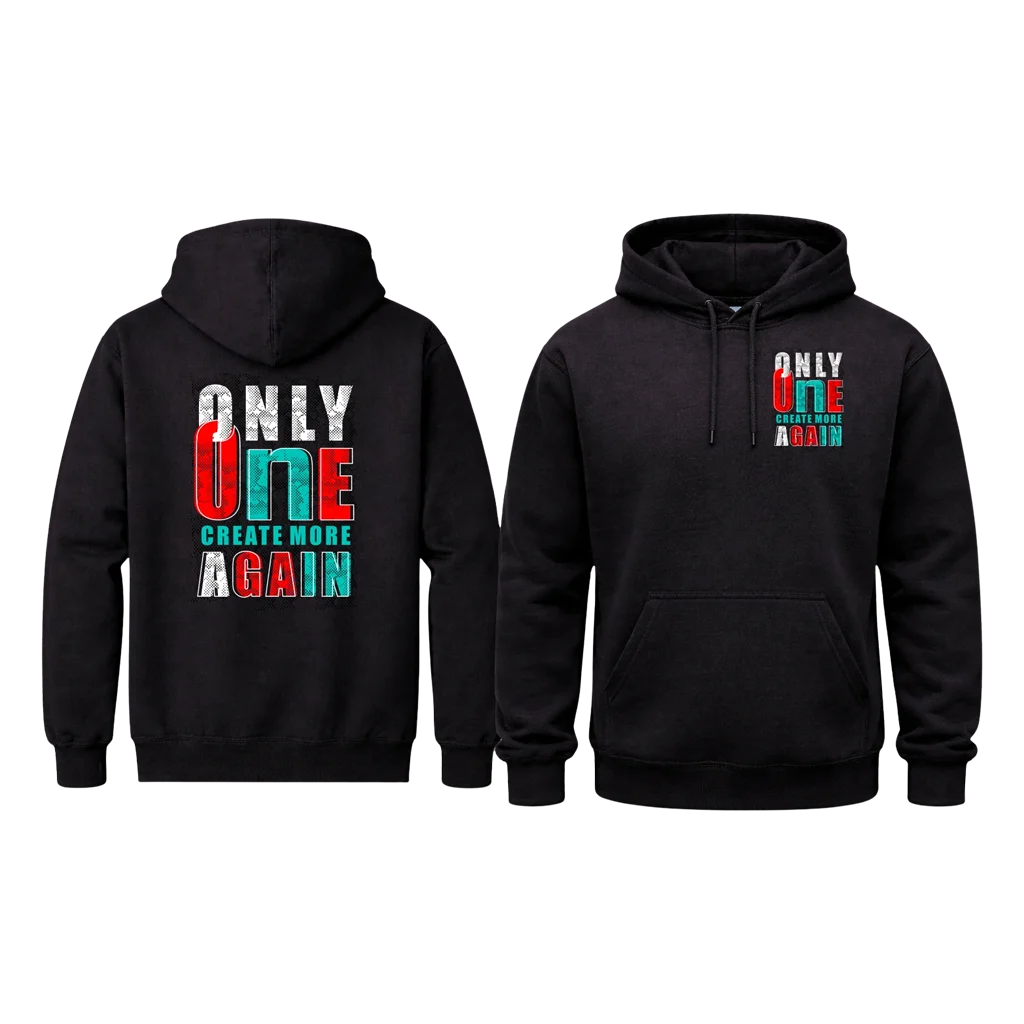 Create More Again Double-Sided Hoodie