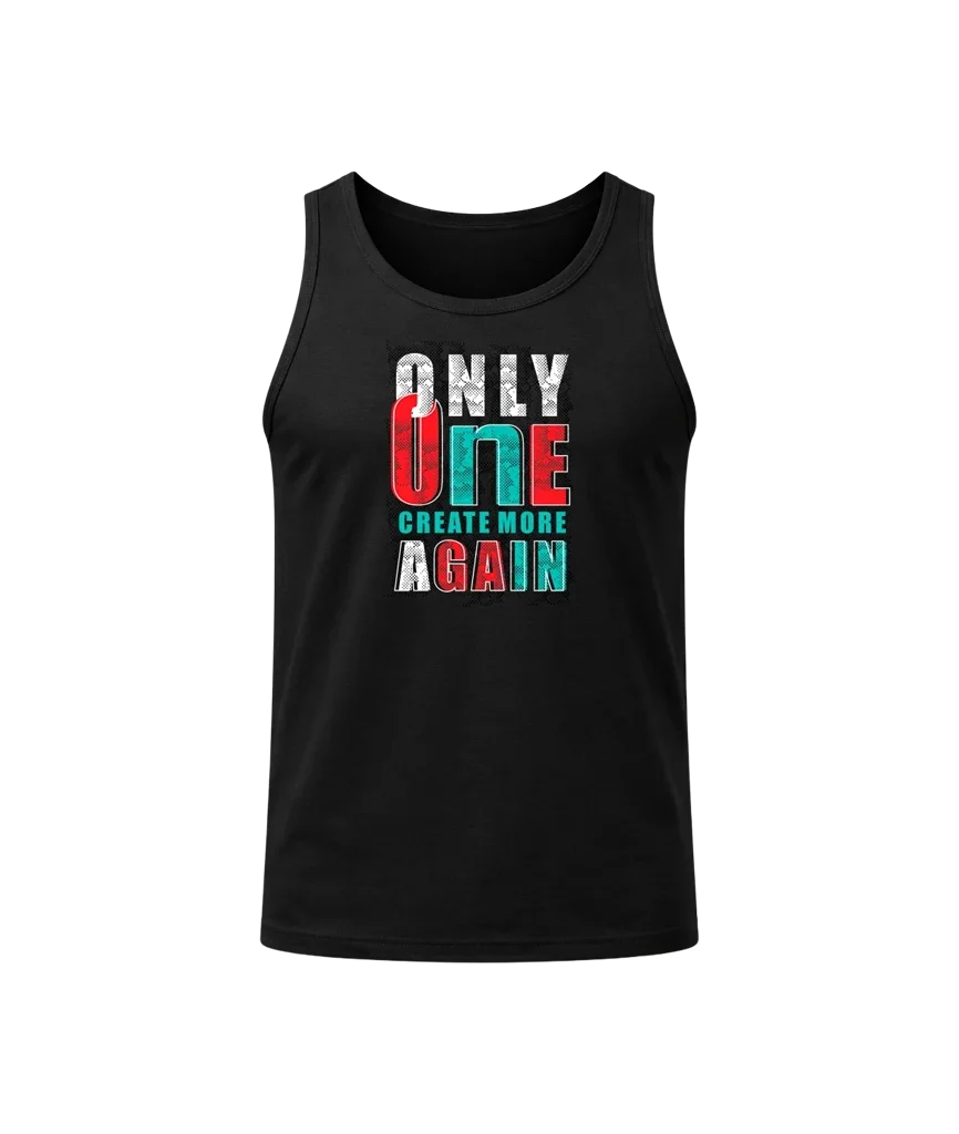 Only One Create More Again Gym Tank