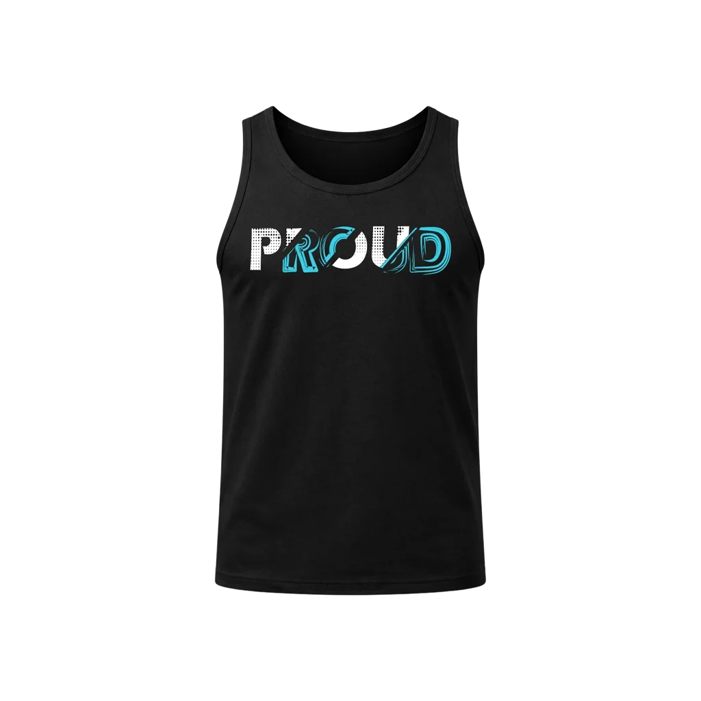 Proud Black Tank Top