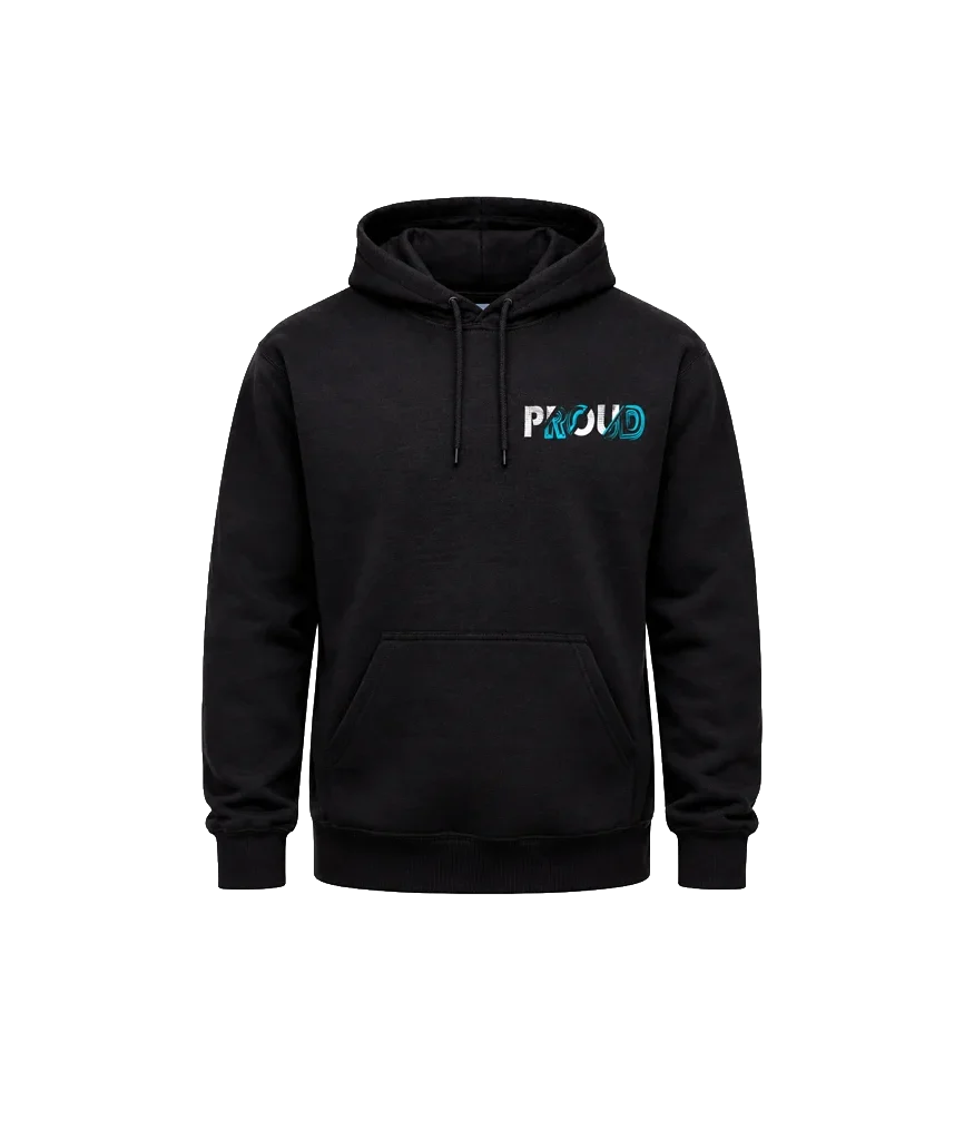Proud Graphic Front And Back Print Hoodie