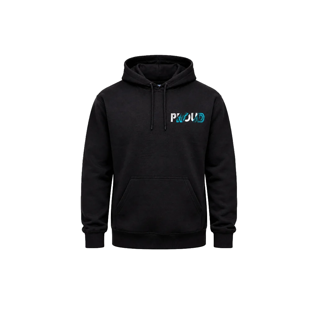 Proud Graphic Front And Back Print Hoodie
