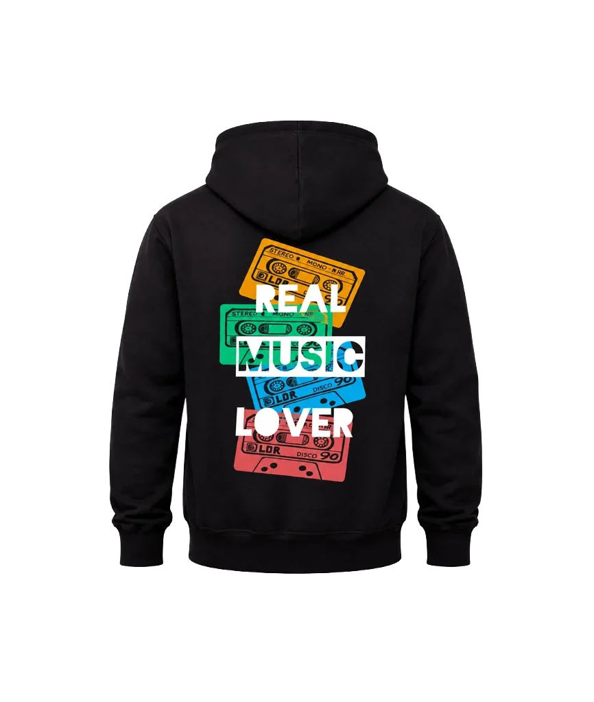 Real Music Lover Dual-Print Pullover