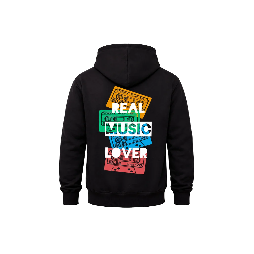 Real Music Lover Dual-Print Pullover