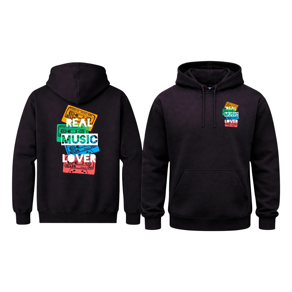 Real Music Lover Dual-Print Pullover