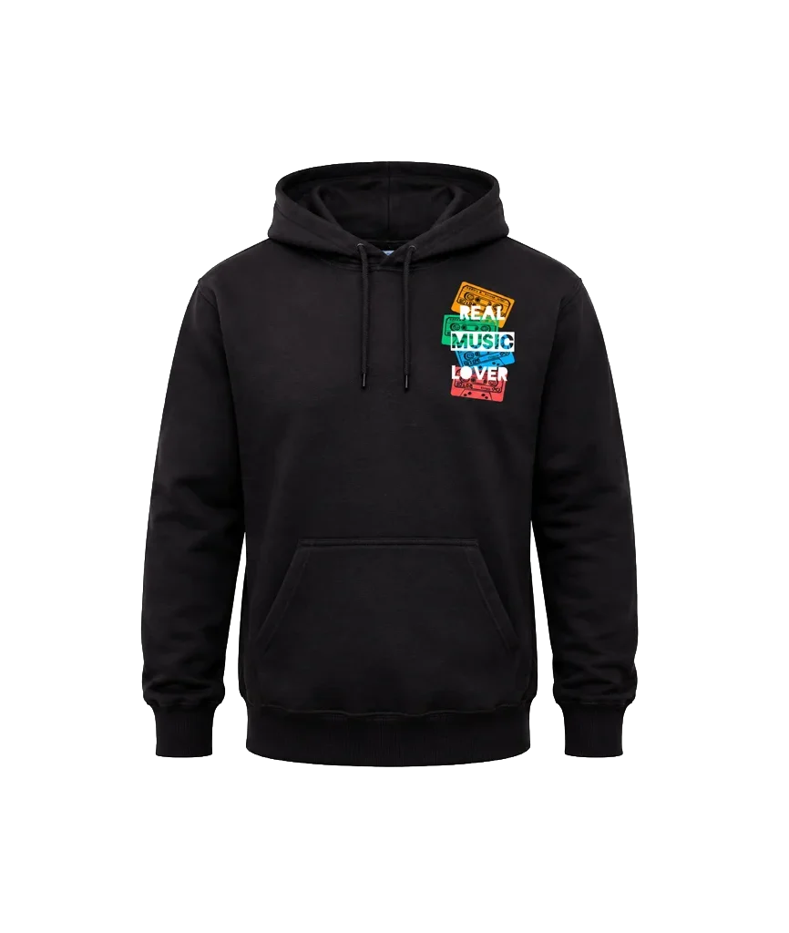 Real Music Lover Dual-Print Pullover