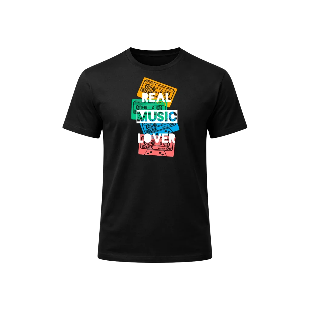Real Music Lover Cotton T-Shirt