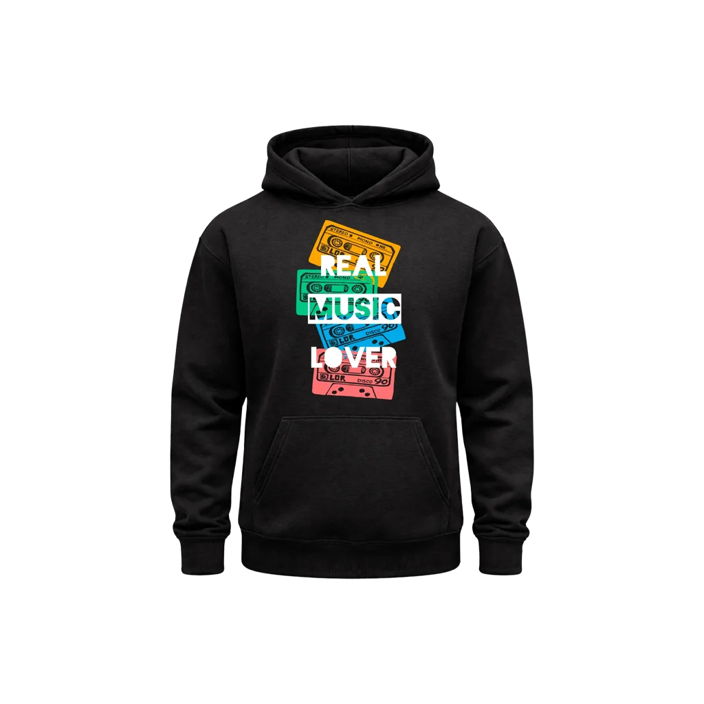 Real Music Lover Hoodie