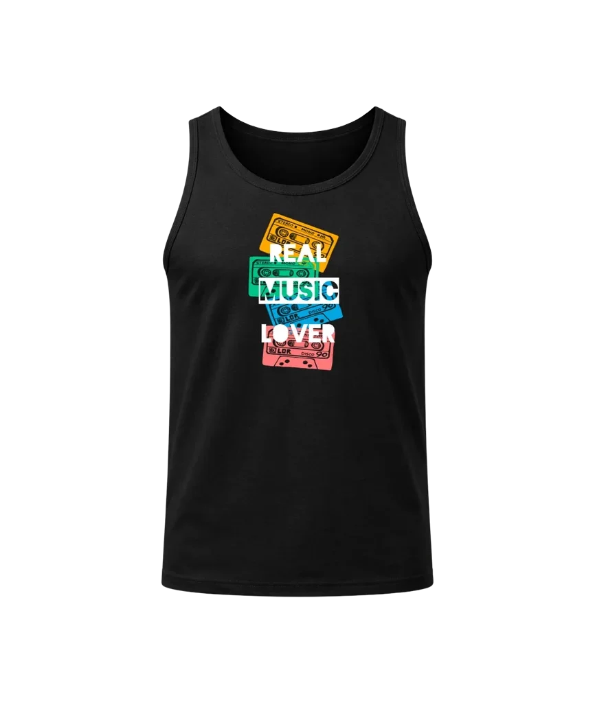 Real Music Lover Sleeveless Tee