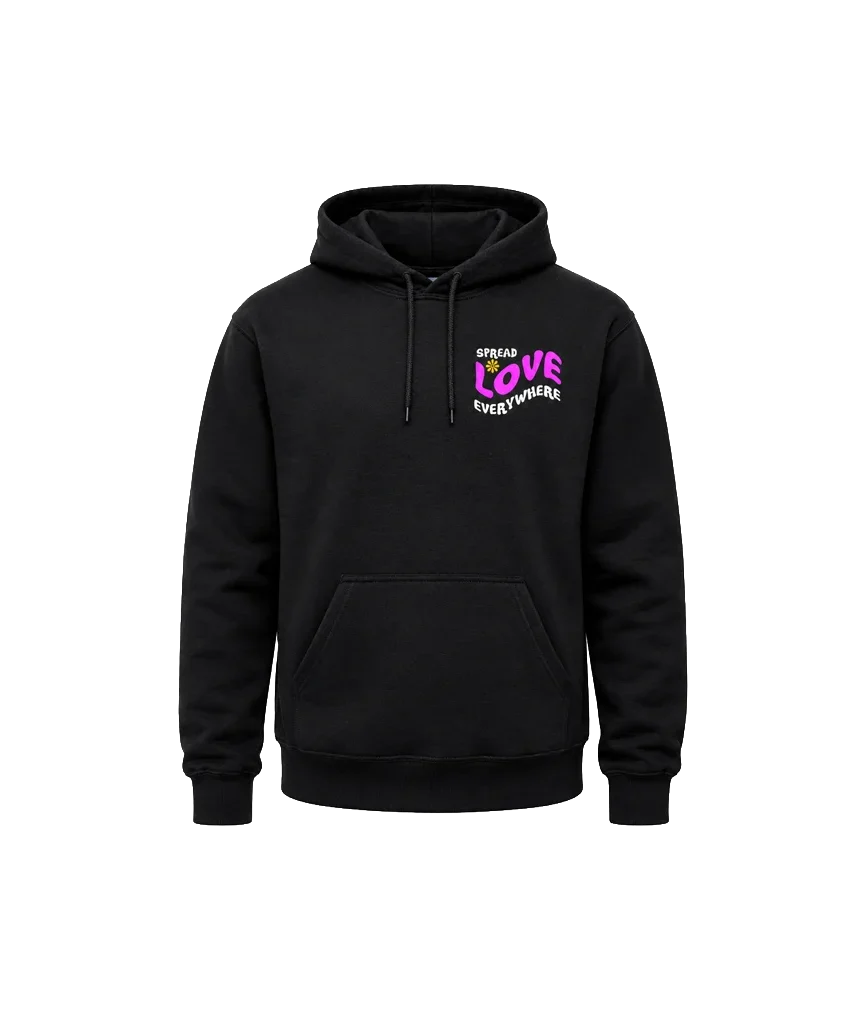 Spread Love Everywhere Unisex Hoodie
