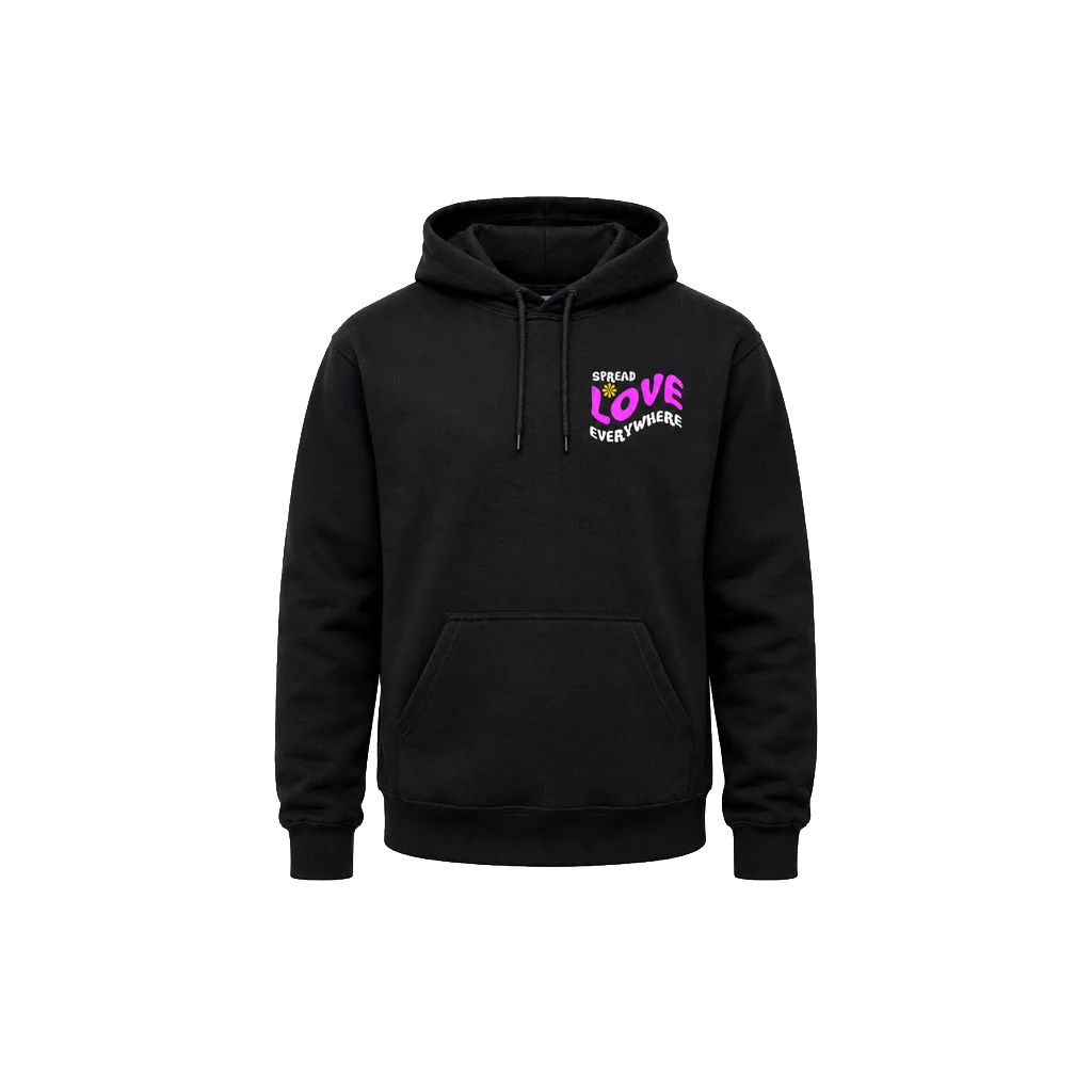 Spread Love Everywhere Unisex Hoodie