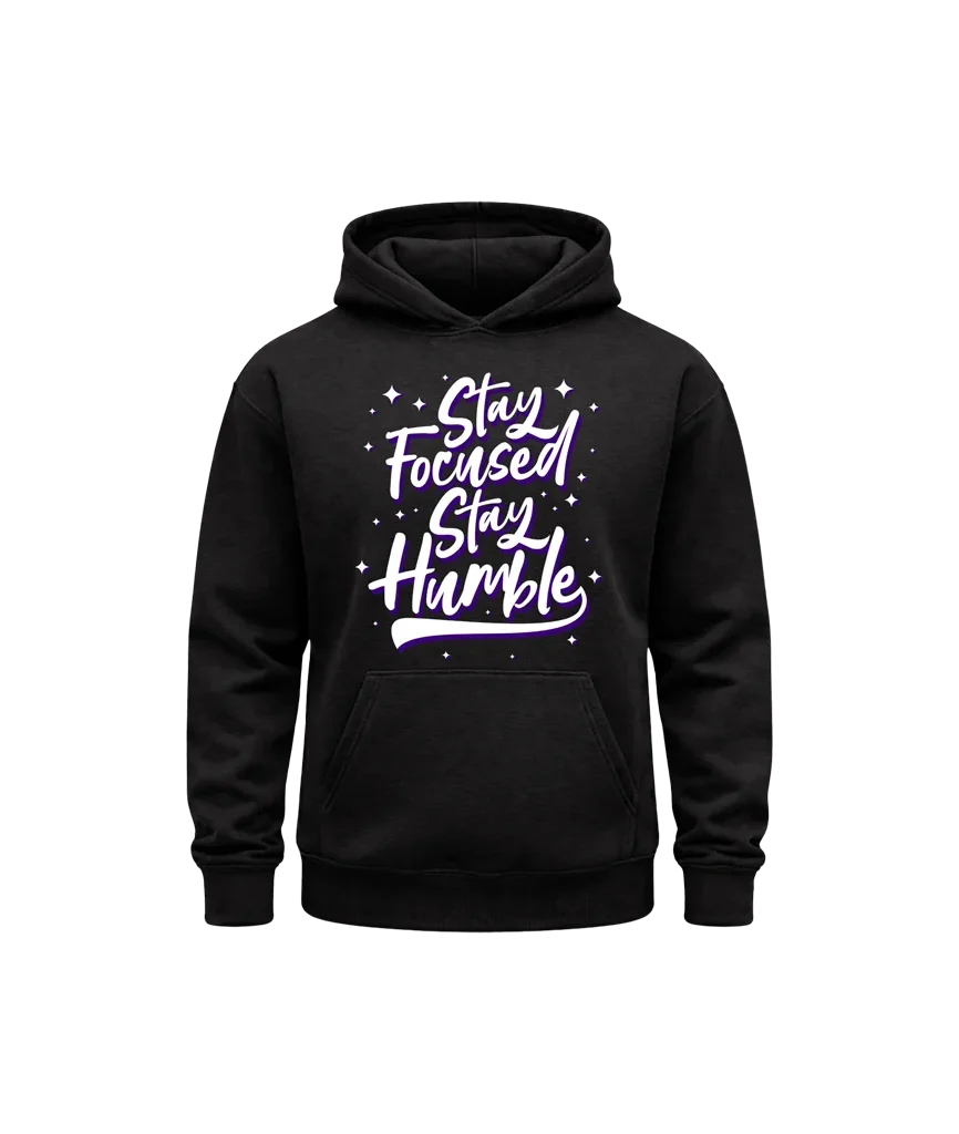 Focused Script Pullover