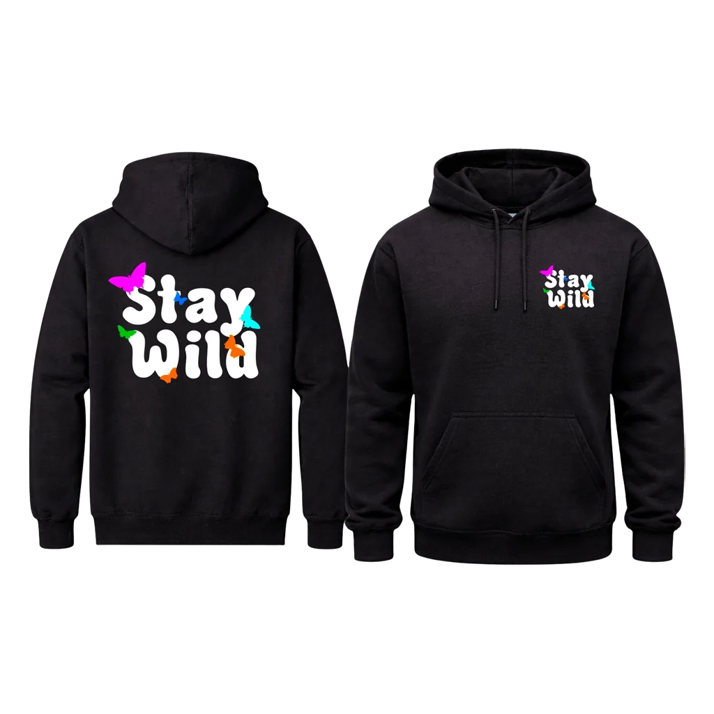 Stay Wild Dual Graphic Pullover