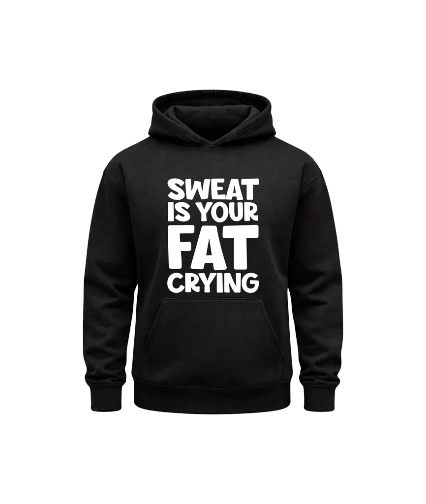 Fat Crying Statement Hoodie