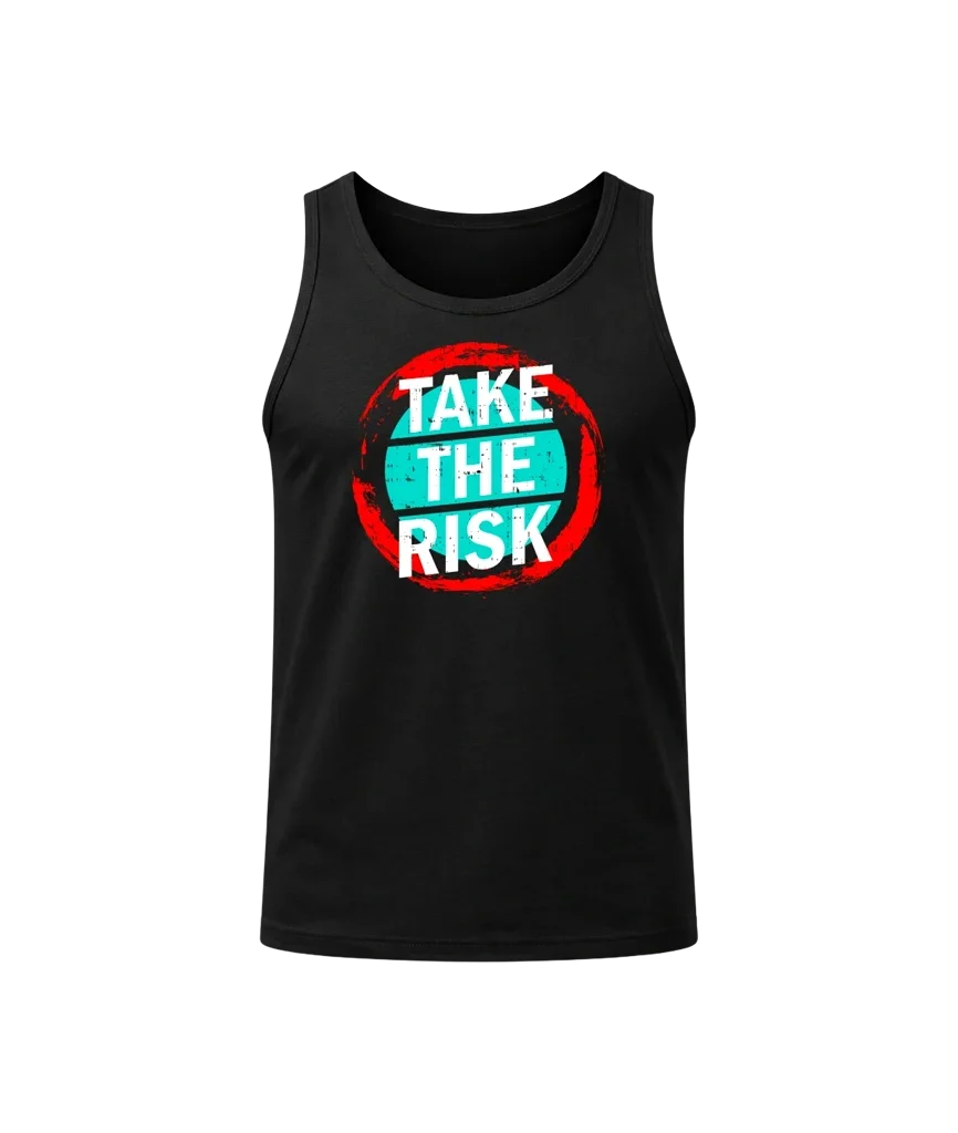 Risk Taker Black Tank Top