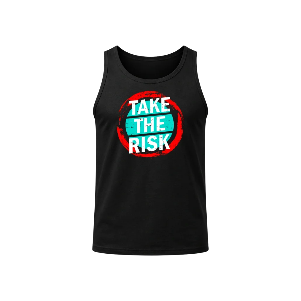 Risk Taker Black Tank Top