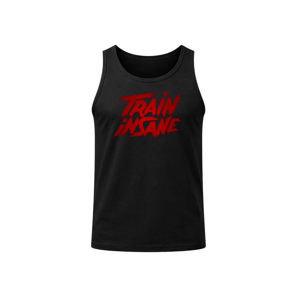 Train Insane Black Tank Top