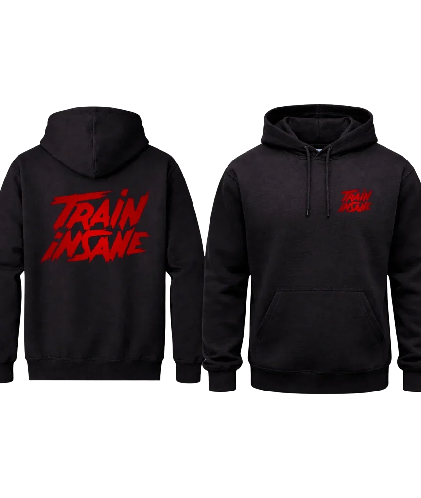 Dual Print Train Insane Hoodie
