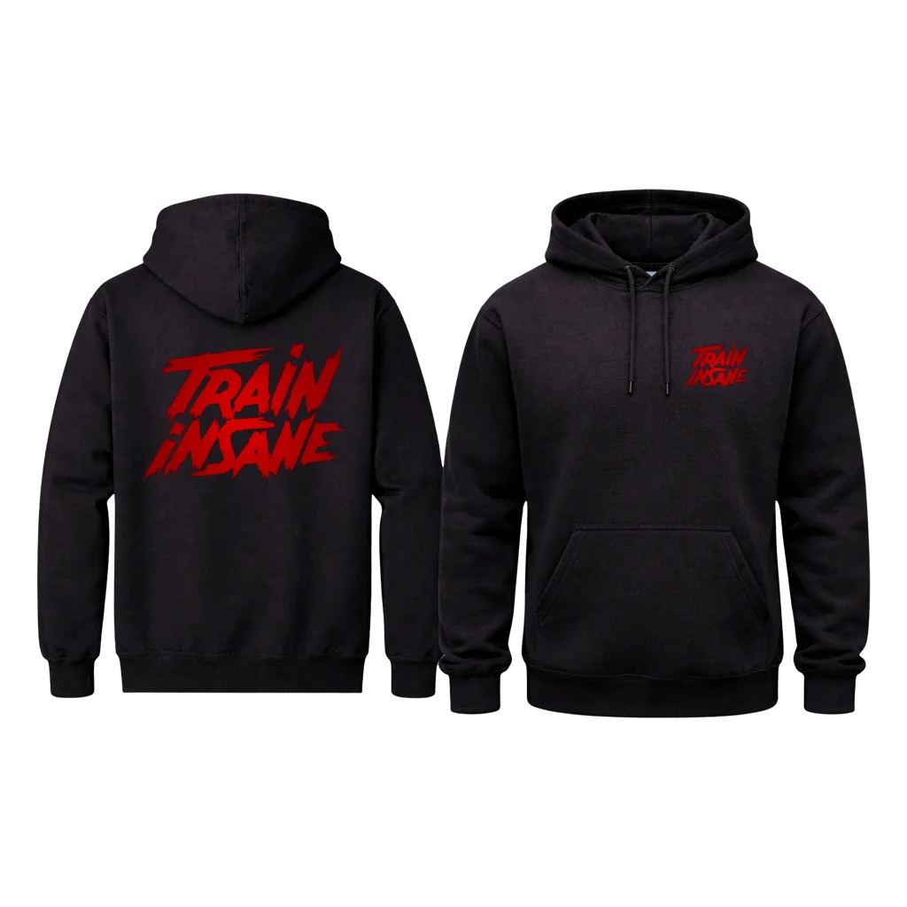 Dual Print Train Insane Hoodie