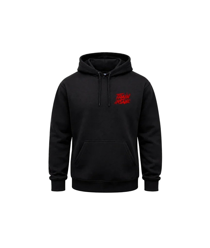 Dual Print Train Insane Hoodie