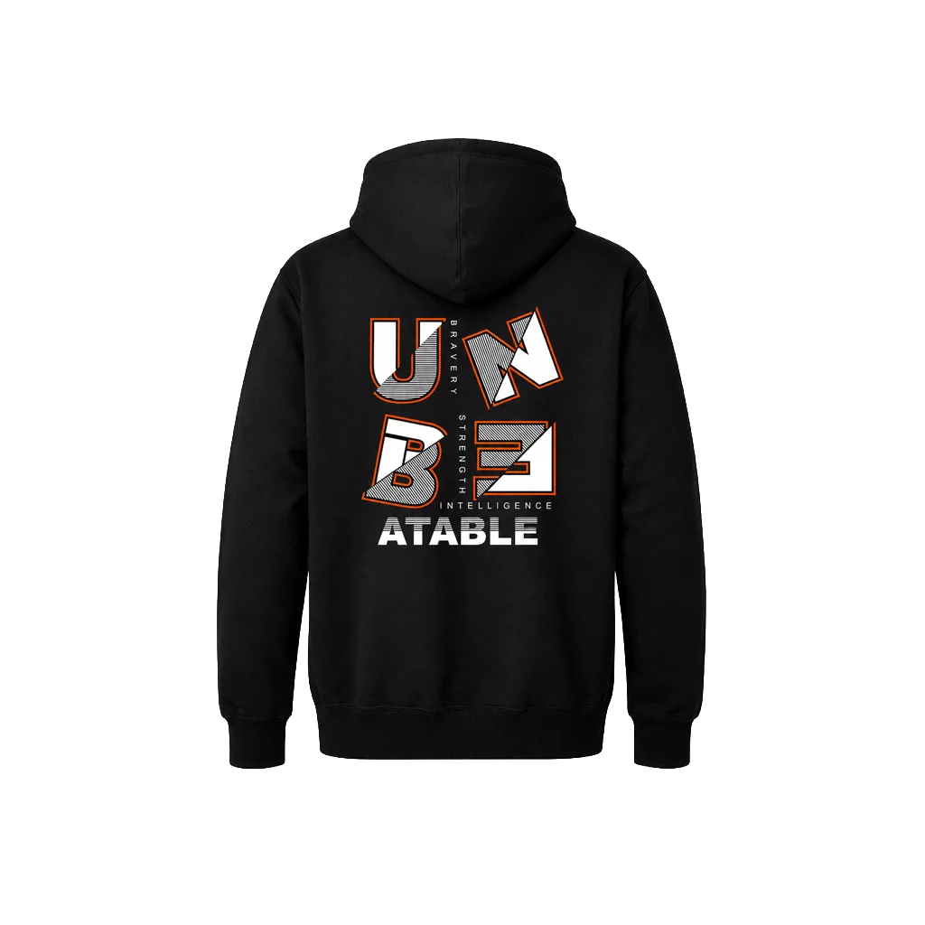 UNBEATABLE Dual Print Graphic Hoodie