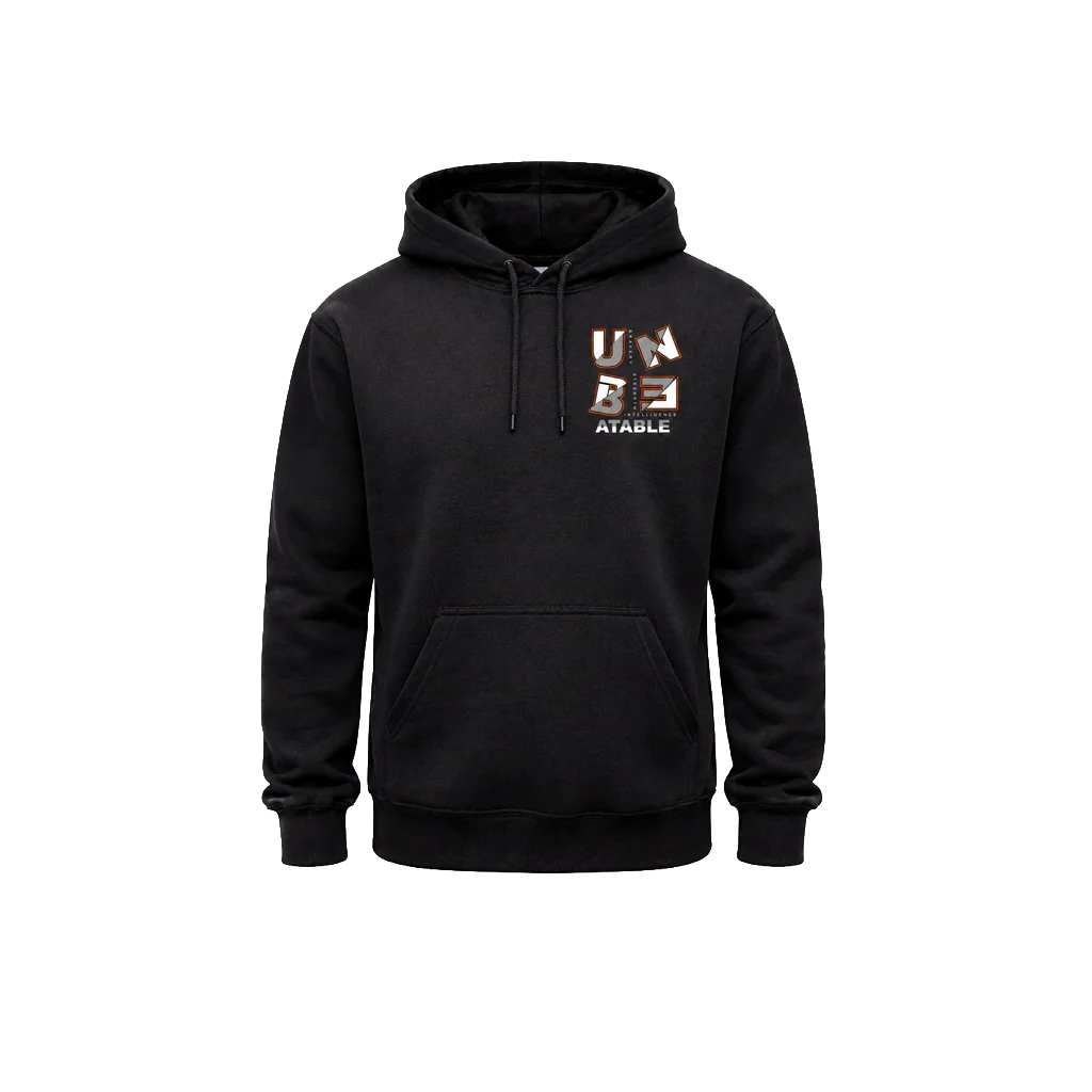 Unbeatable Front And Back Print Hoodie